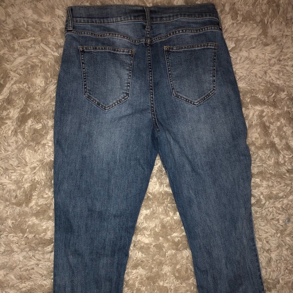 Old navy perfect straight two toned jeans - Picture 3 of 4
